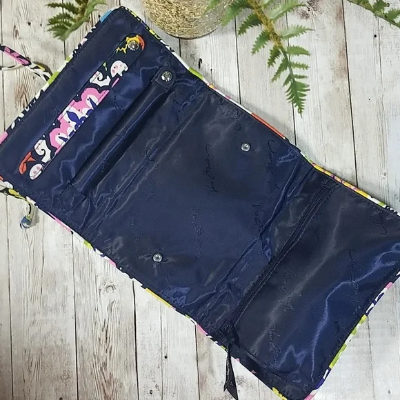 Vera Bradley, yellow and black cosmetics b… - Picture 2 of 4